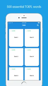 TOEFL Vocabulary Flashcards! screenshot 0
