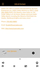 KWAY Y99.3FM Live screenshot 2