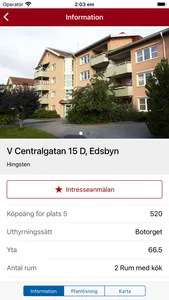 AEFAB Bostadsapp screenshot 2