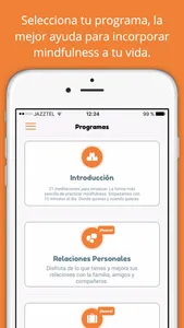 Intimind, medita en español screenshot 2