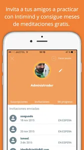 Intimind, medita en español screenshot 4
