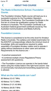 Amateur Radio (Foundation) Course screenshot 2