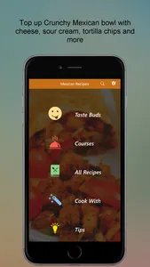 Mexican Recipes SMART Cookbook screenshot 0