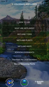 Colorado Wetlands Mobile App screenshot 0