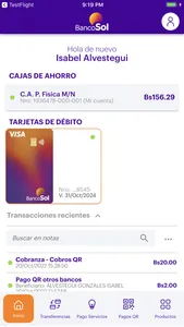 Banco Sol screenshot 1