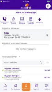 Banco Sol screenshot 5