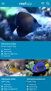 Reef App - Encyclopedia screenshot 2