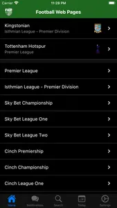 Football Web Pages v2 screenshot 7