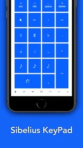 Sibelius KeyPad screenshot 0