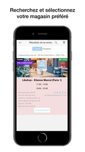 Libshop, livraison et emporter screenshot 1