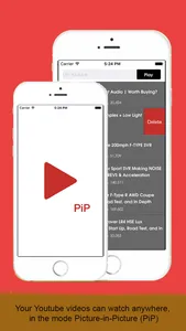 PiP Music Player for Youtube - play video or listen music when off screen screenshot 0