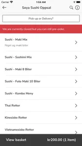 Soya Sushi screenshot 1