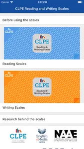 CLPE Reading & Writing Scales screenshot 1