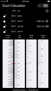 Duct Calculator screenshot 3