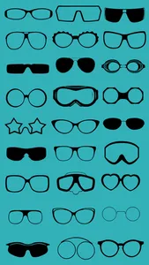 Glasses Color Stickers screenshot 1