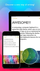 Color Swipe Keyboard screenshot 2
