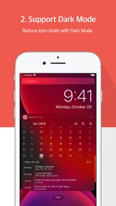 Widget Calendar : Easy&Simple screenshot 1