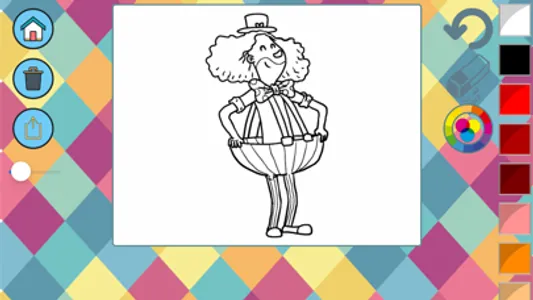 Book of clowns to paint screenshot 1