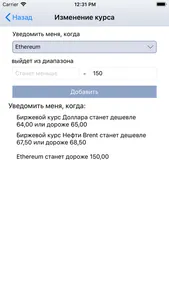 Сберометр: курс доллара завтра screenshot 4