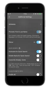 Phonetic Contacts screenshot 2