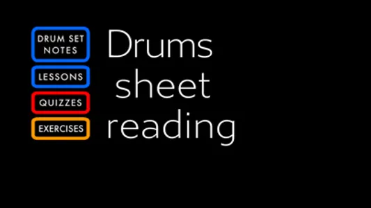 Drums Sheet Reading PRO screenshot 0