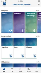 Clinical Practice Guidelines screenshot 0