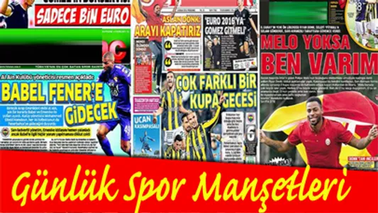 Günlük Spor Manşetleri screenshot 1