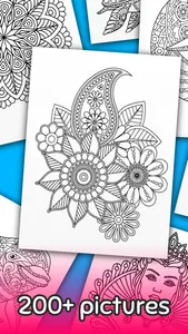 Mandala Coloring Pages Game screenshot 5