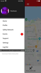 Safelet – Safety Bracelet screenshot 3