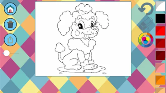 Book of dogs to paint screenshot 0