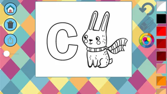Book of alphabet to paint screenshot 0