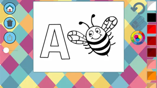 Book of alphabet to paint screenshot 3