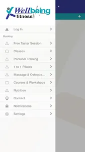 Wellbeing Fitness Online screenshot 1