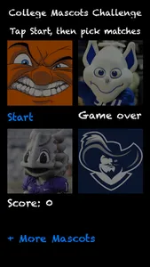 College Mascots Challenge screenshot 0