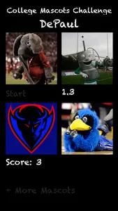 College Mascots Challenge screenshot 1