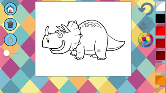 Book of dinosaurs to paint screenshot 3