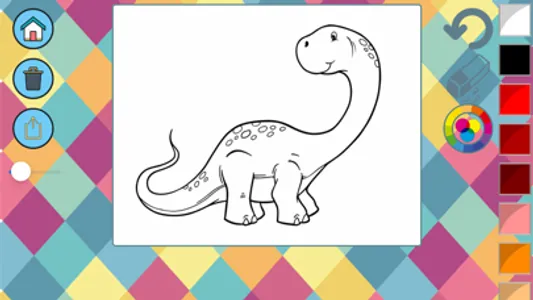Book of dinosaurs to paint screenshot 4