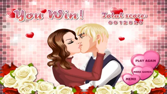 Valentine Kissing –  Kissing Game for  girls in love at Valentine day screenshot 3