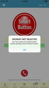 Smart Button Panic Button screenshot 3