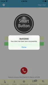 Smart Button Panic Button screenshot 4