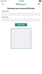 QRPassport - Easy Scanner and QRCode Generator screenshot 2