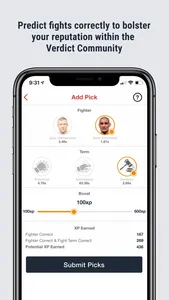 Verdict MMA Picks & Scoring screenshot 5