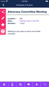 ACPA Meetings screenshot 2