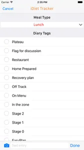 The iDiet screenshot 3