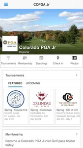 Colorado PGA Junior Golf screenshot 0