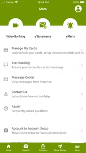 Everence FCU screenshot 2