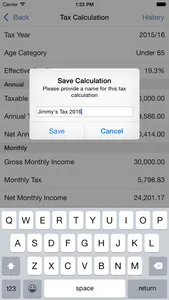 Pocket Tax SA screenshot 3