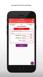 My Personal Health screenshot 2