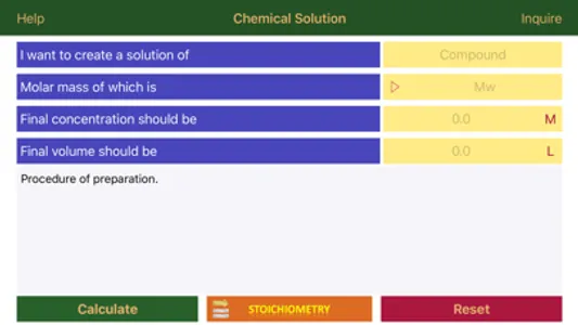 Chemical Solution Simple screenshot 2