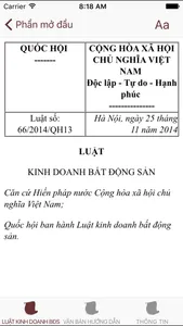 Luật Kinh Doanh Bất Động Sản 2014 screenshot 2